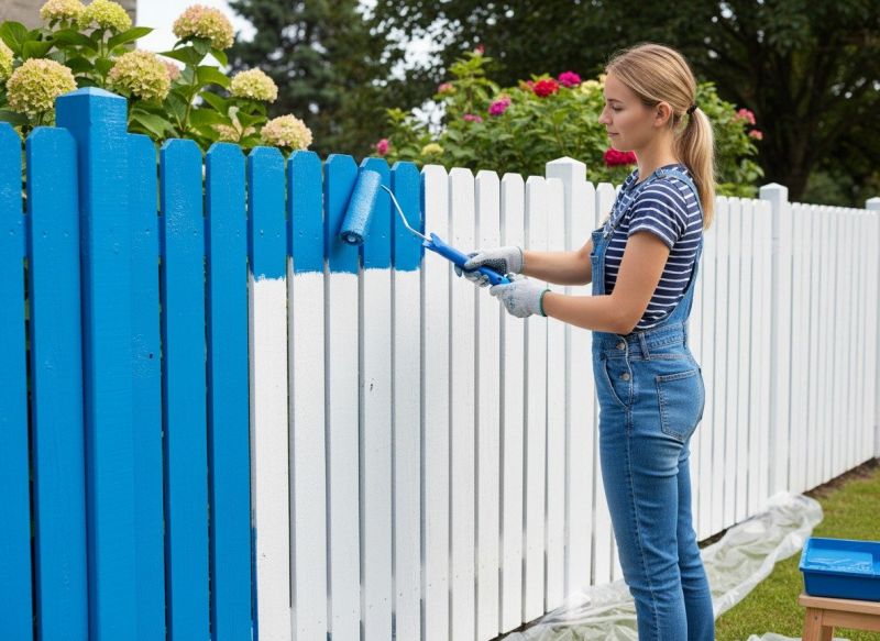 Business Fence Painting